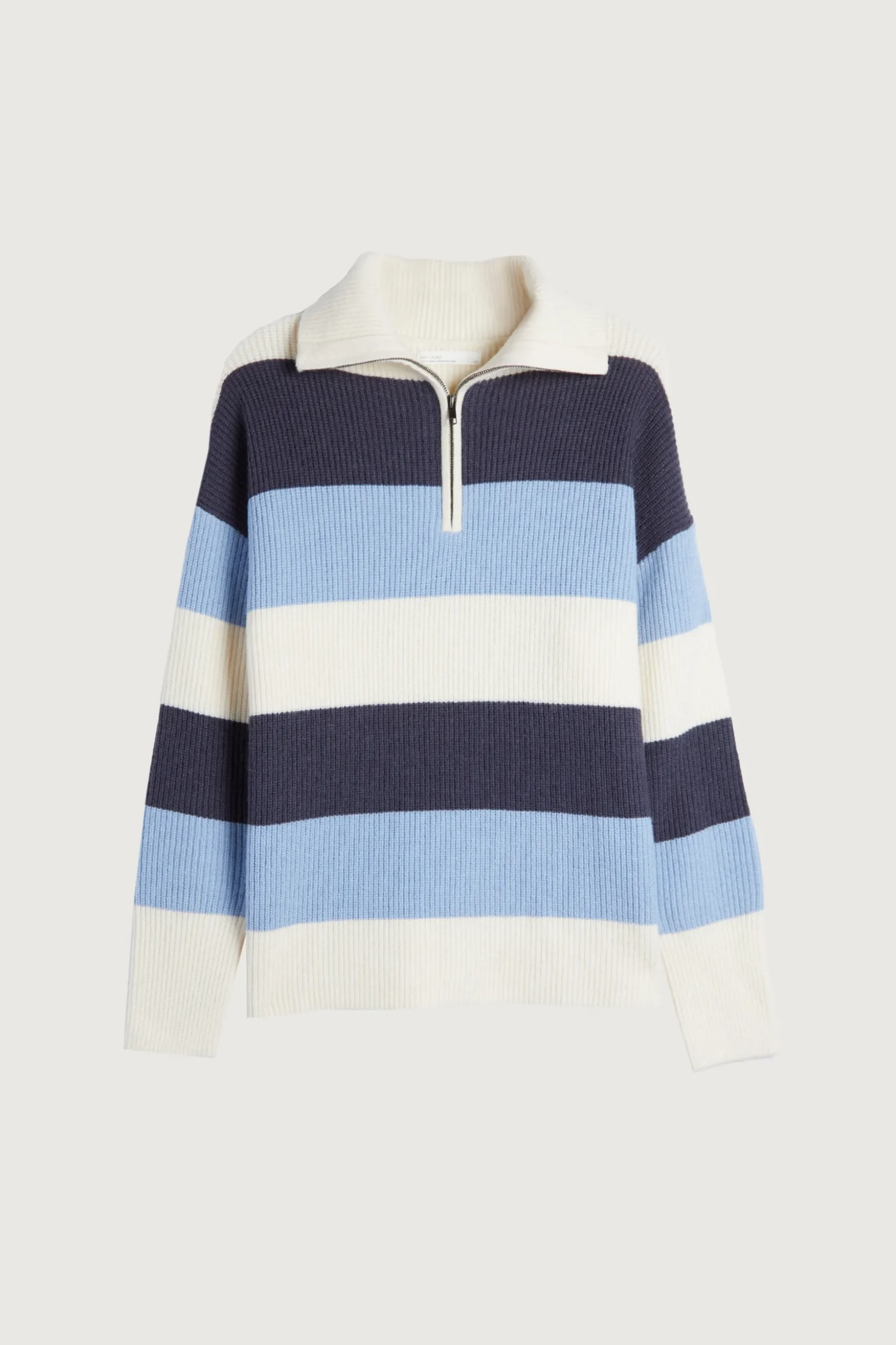 HALF ZIP SWEATER