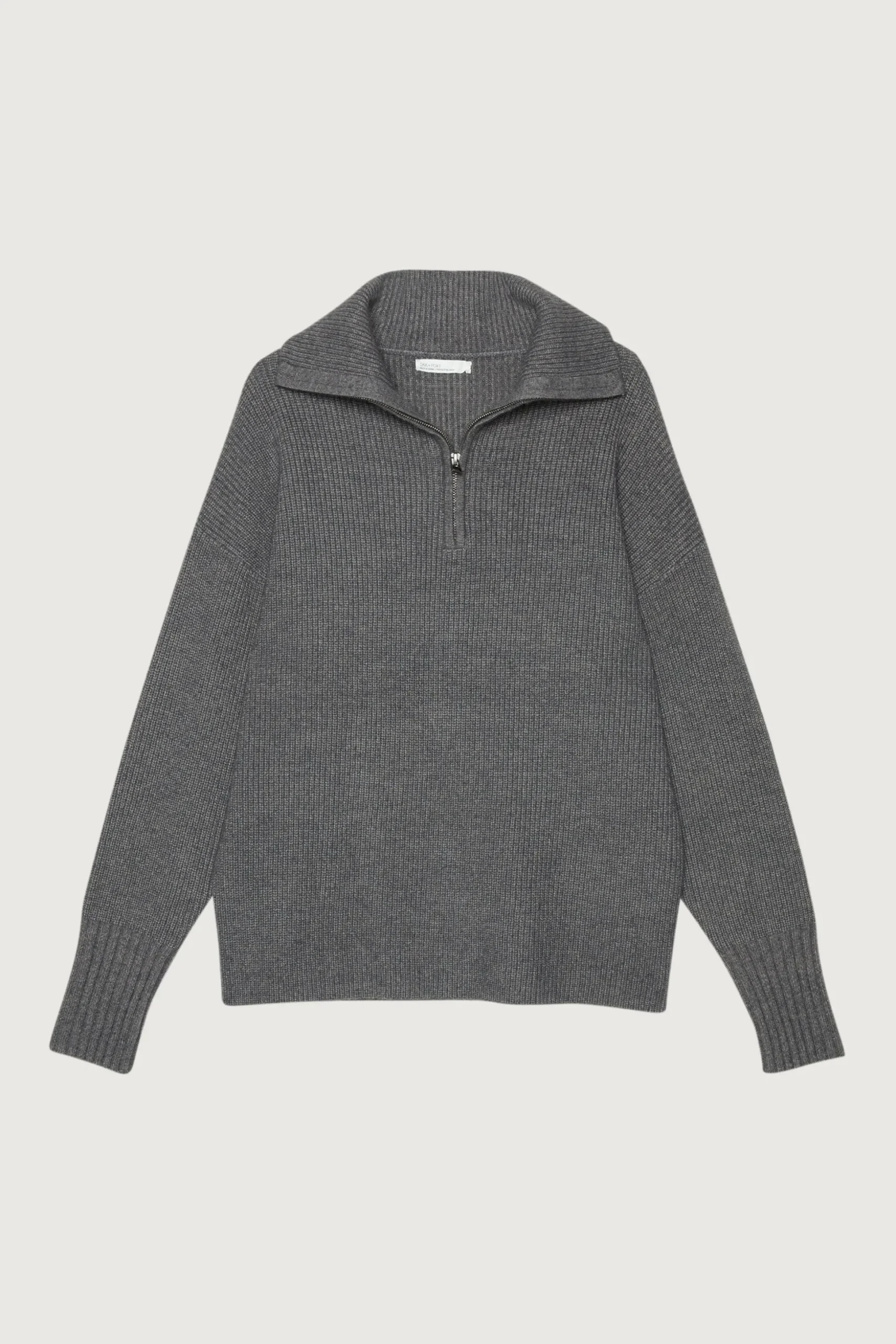 HALF ZIP SWEATER