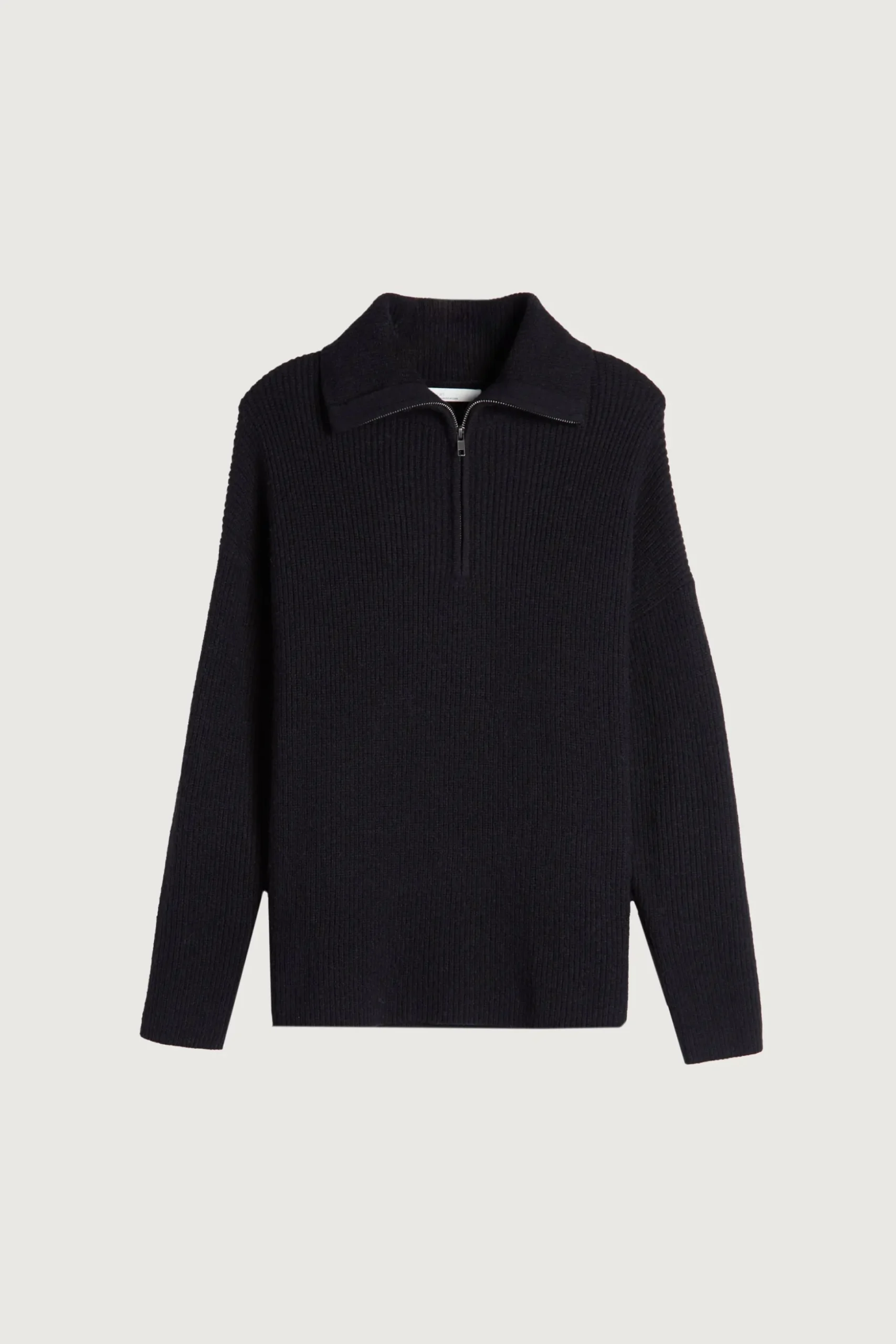 HALF ZIP SWEATER