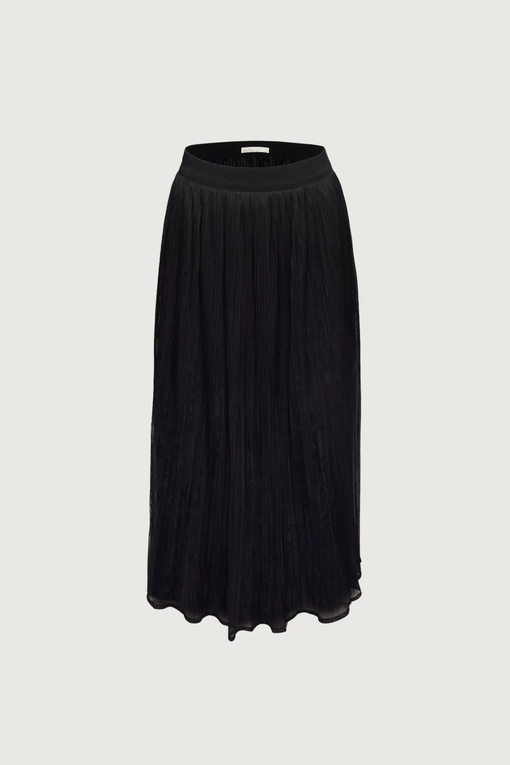 PLEATED LAYER MAXI SKIRT