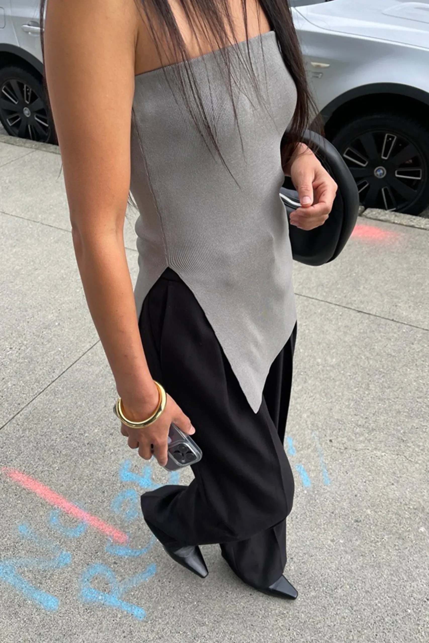 RIBBED TUBE TOP