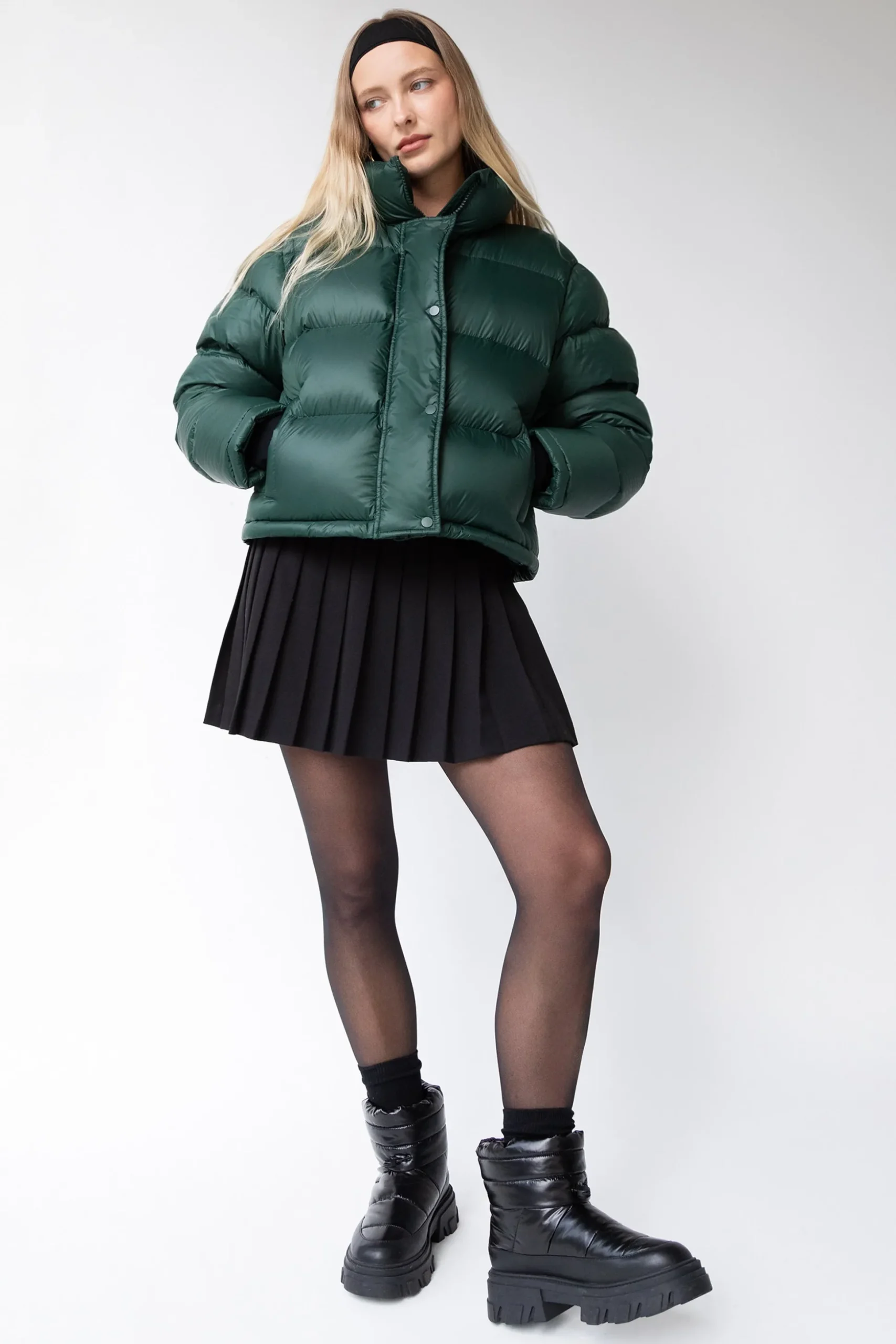 SHORT PUFFER JACKET | PUFFER STUDIO 001