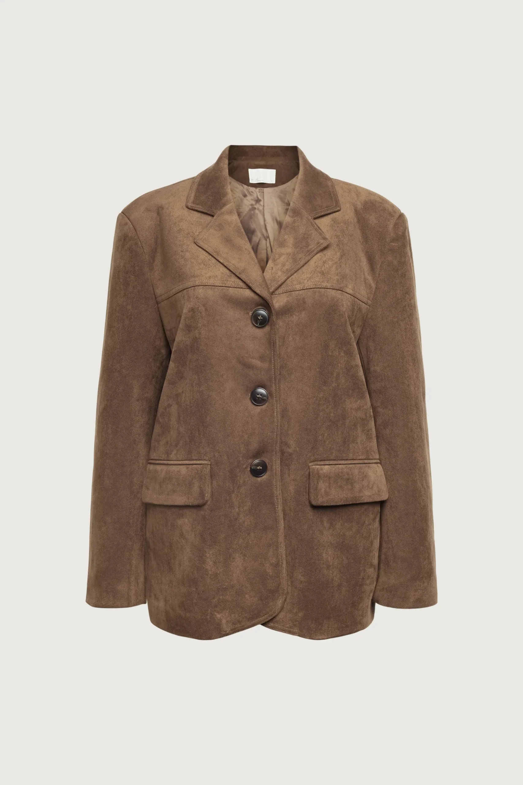 VEGAN SUEDE BLAZER